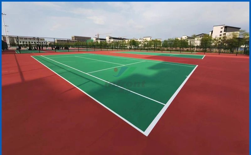 菏泽职业学院-丙烯酸网球场