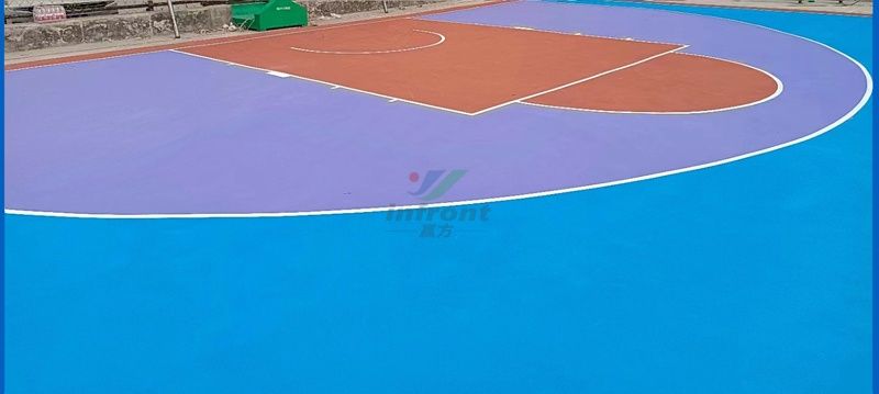 鄄城郑营-丙烯酸篮球场