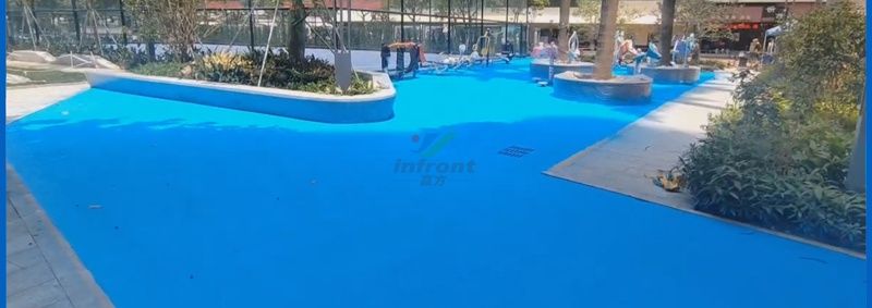 深圳市南山区深南花园-全塑自结纹运动公园